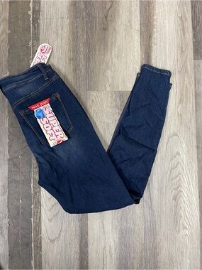 Wax Jean Deep Indigo Skinny Jeans